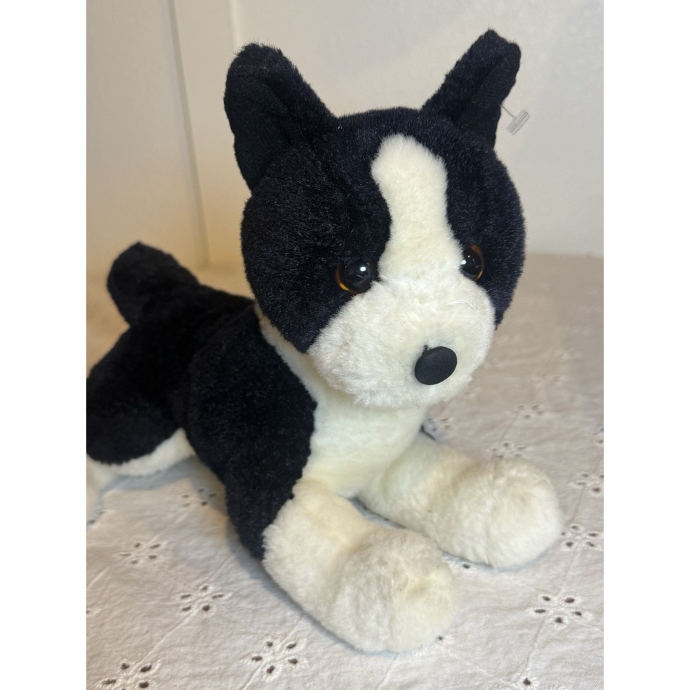 Douglas Boston Terrier Plush‎ Dog Black White Puppy The Cuddle Toy Stuffed